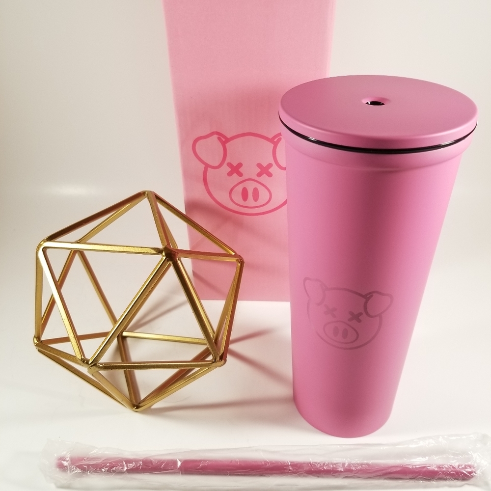 🆕️Shane Dawson, Matte Pink, Pig Tumbler - Picture 4 of 5